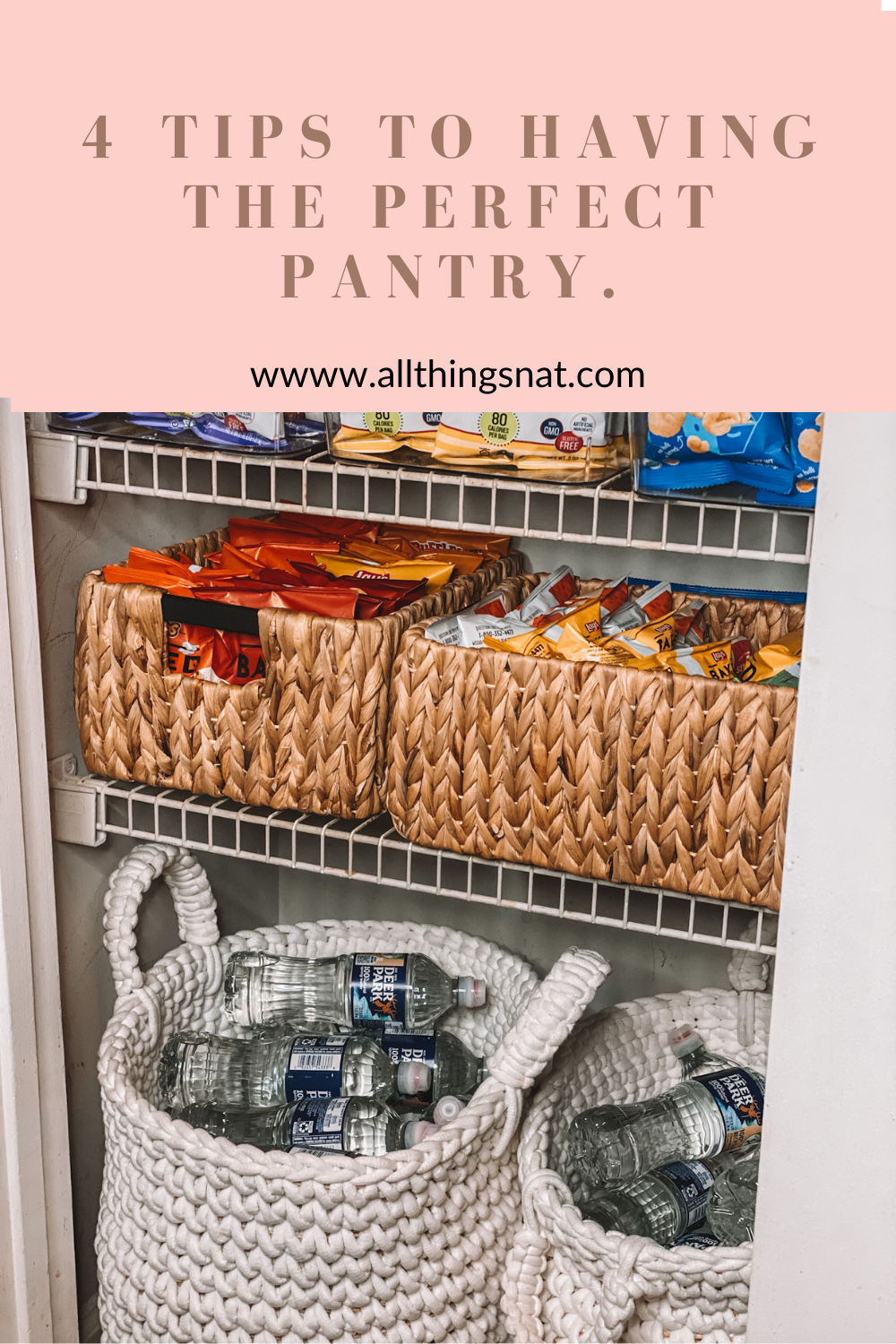 PANTRY ORGANIZATION  HOW TO ORGANIZE YOUR PANTRY 